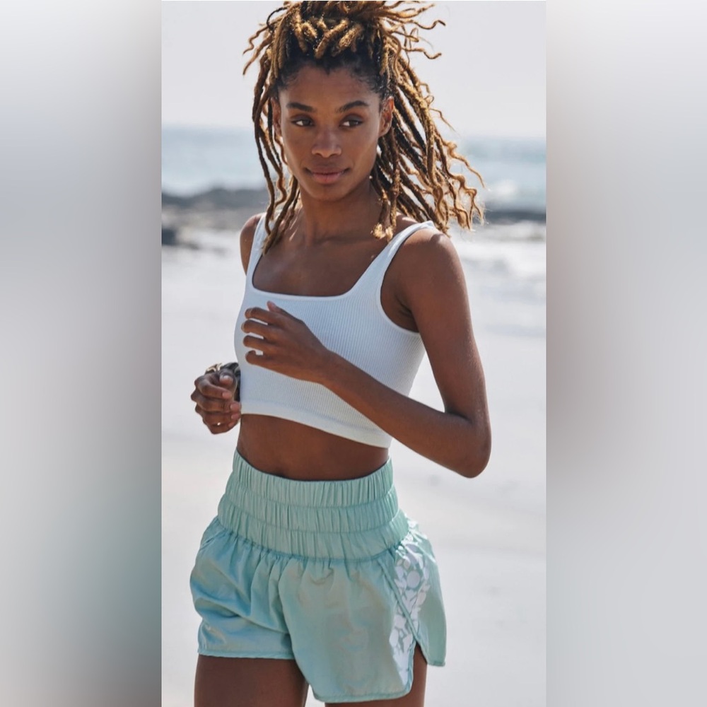 The Way Home Shorts ~  by Free People Movement 
Mint Green  *** NWOT *** - Picture 9 of 14